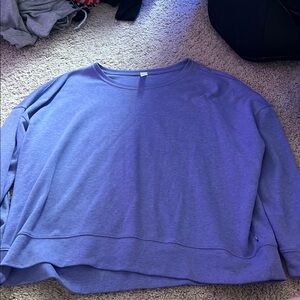 Marika Vibrant Blue Long Sleeve Top